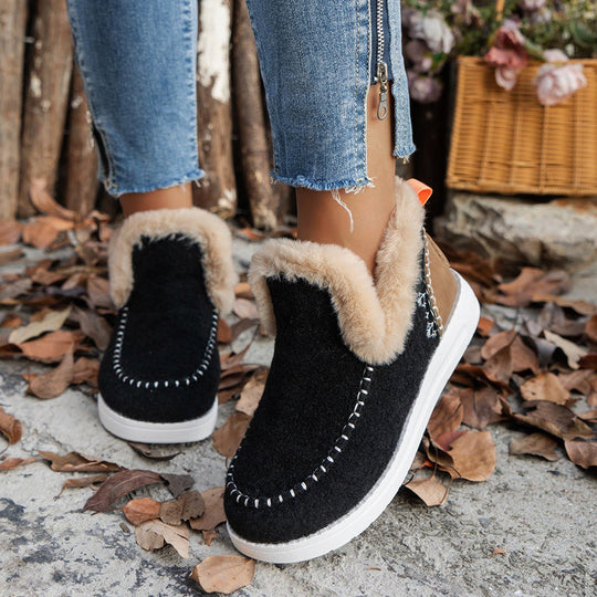 Warme Plüsch Schneestiefel EB