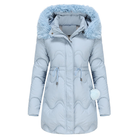 EB | Winterjacke mit Abnehmbarer Kapuze und Reißverschlüssen