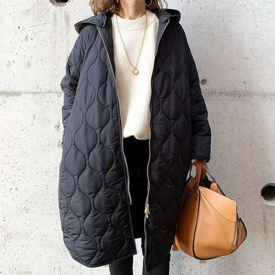 EB | pufferjacke - stilvolle damen winteroutdoor