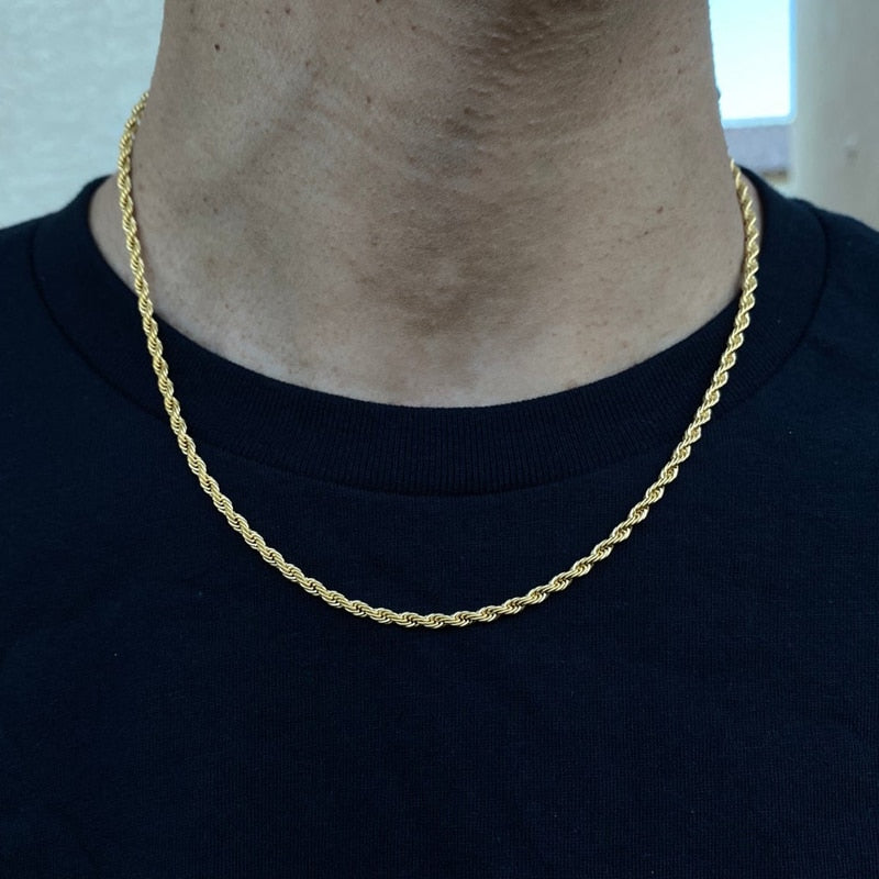 EB Stilvolle Herren-Halskette mit Kette