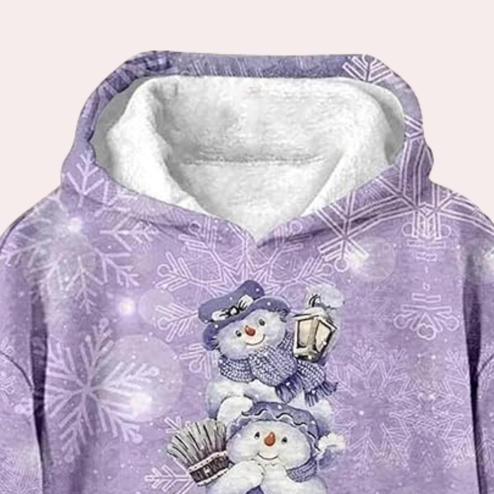 EB | Gemütlicher Winterkapuzenpullover für Damen