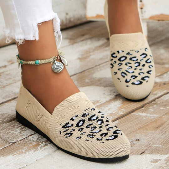 Damen Flats Mit Leopardenmuster Wilda EB