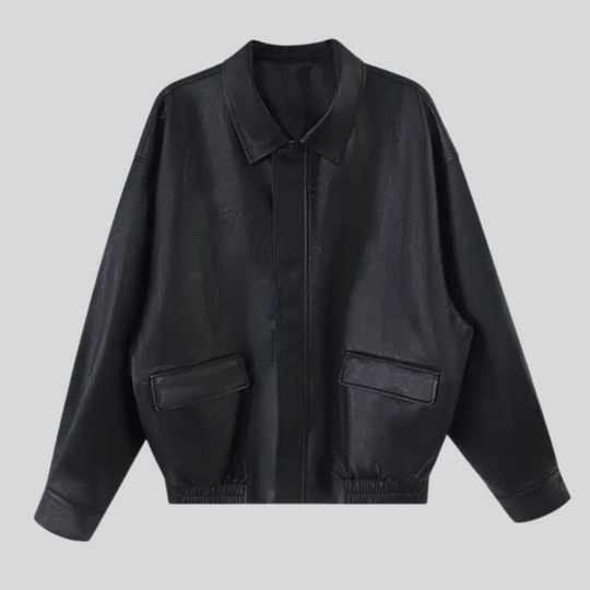 EB | Weinlese Lederjacke