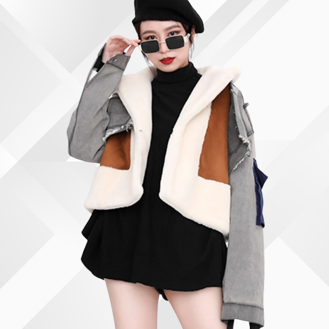 EB | Baumwoll Patchwork Jacke