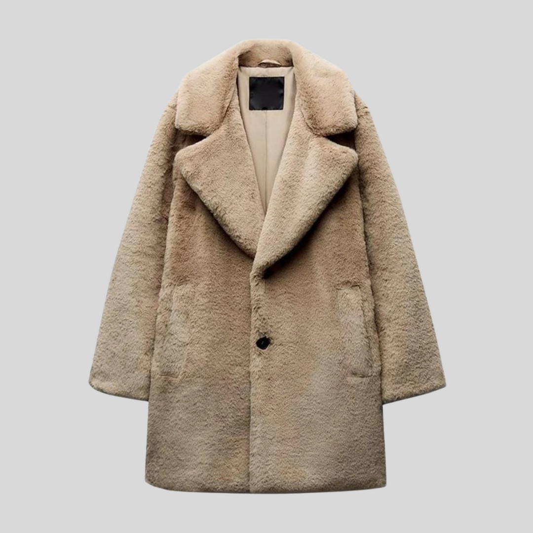 EB | Damen Winter Teddy Mantel Warme