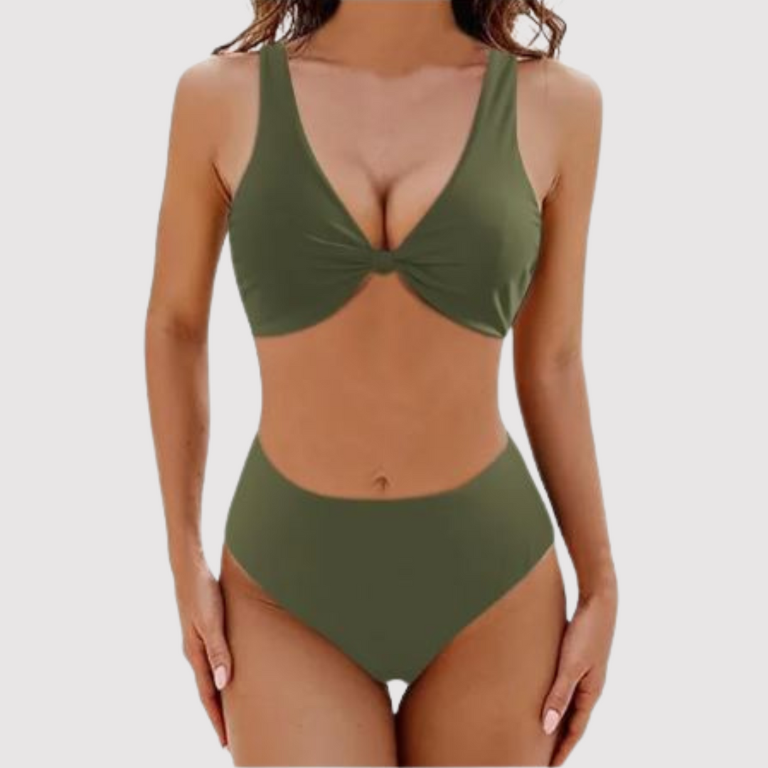 EB | Tiefe V-Neck Badeanzug für Frauen Livia