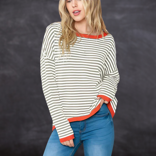 EB | Gestreifter Pullover