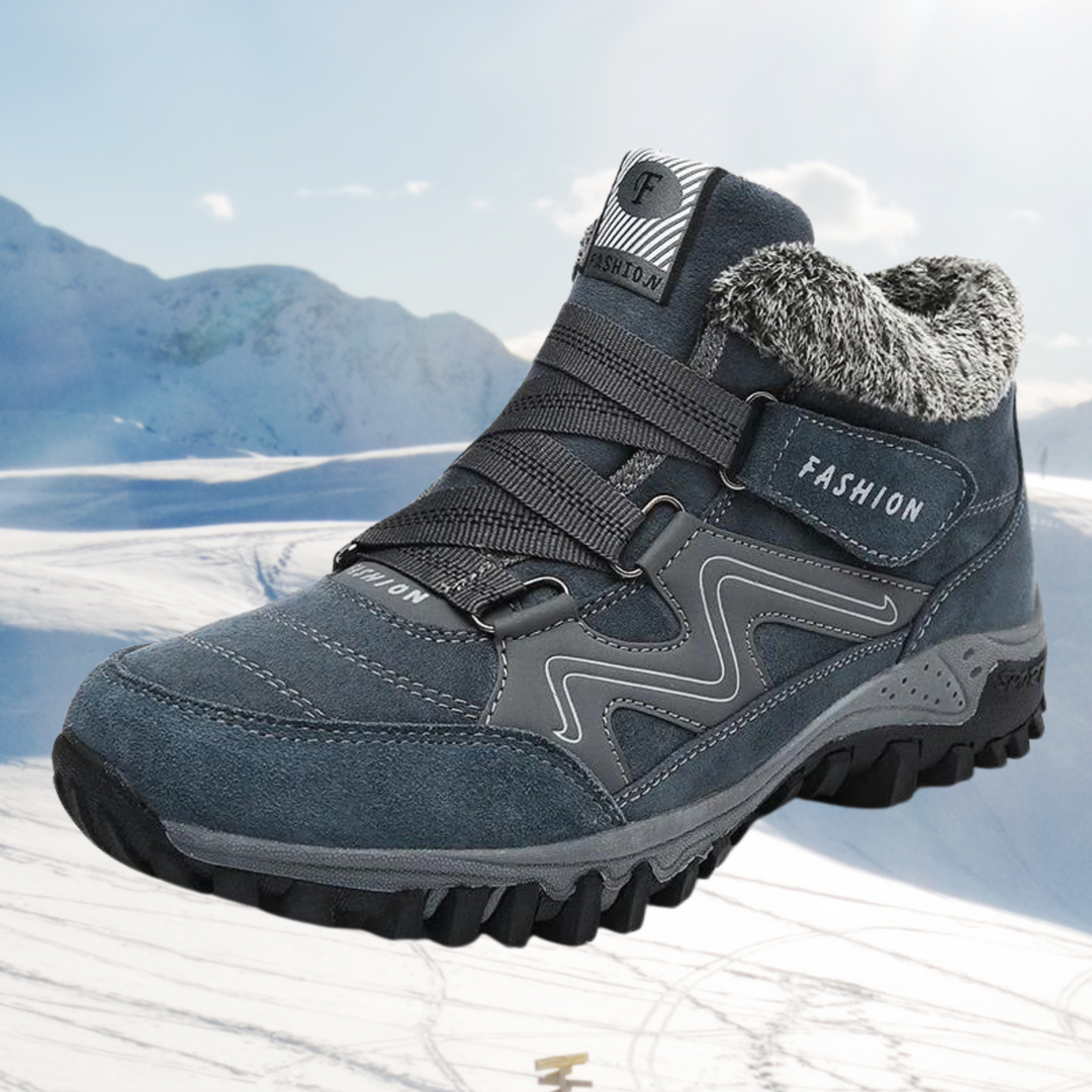 EB | Damen Warme Kunstpelz Stiefel