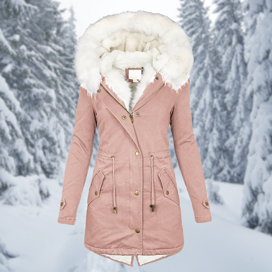 Winter Damen Warm Jack Medium-Lang