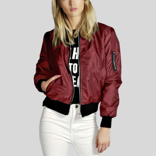 EB | Bomberjacke für Damen - Reißverschluss