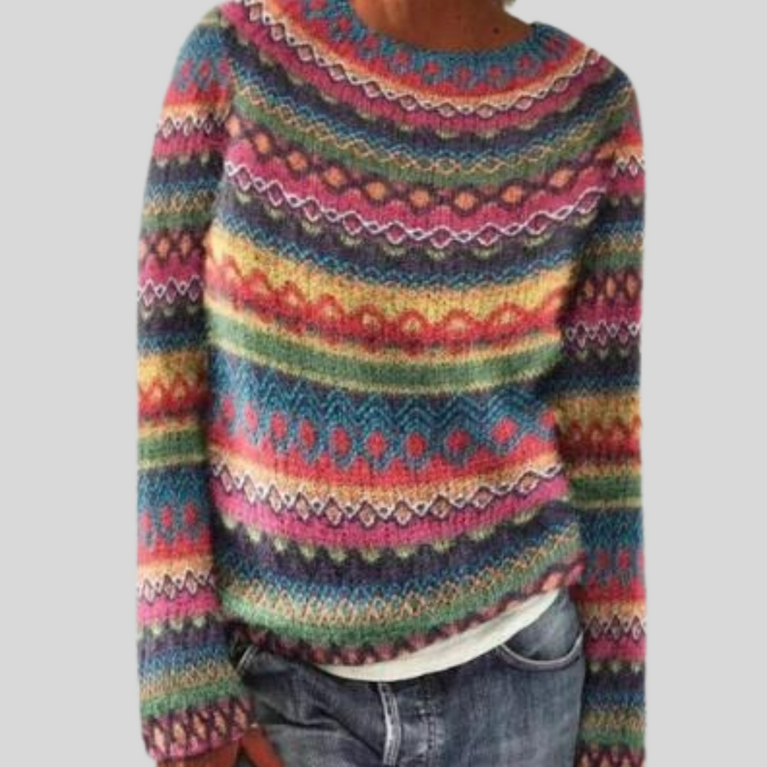 EB | Elegantes Design und Bedruckter Pullover
