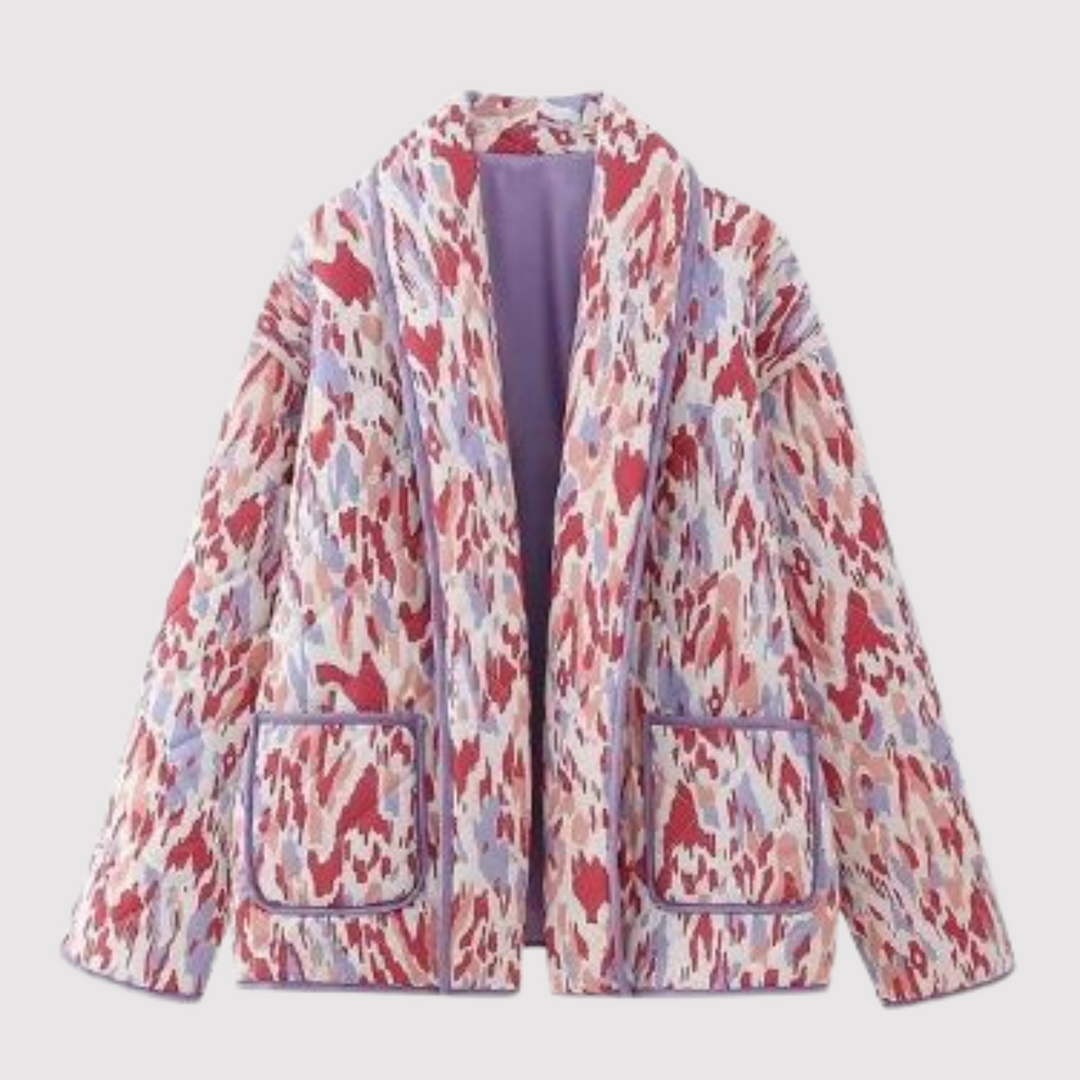 EB | Mode Weinlese Pint Jacke