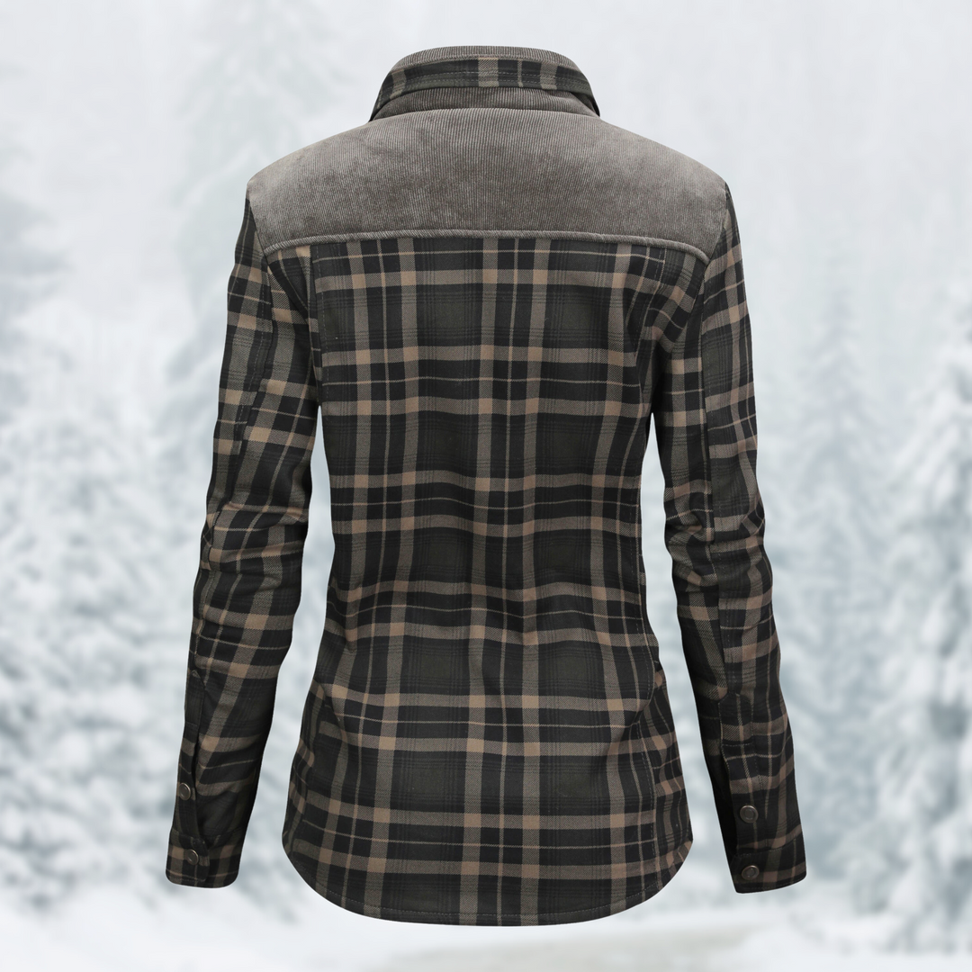 EB | Flanell Wanderjacke für Frauen