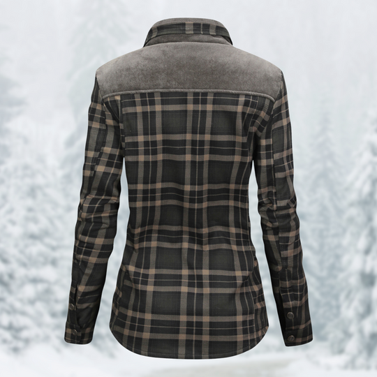 EB | Flanell Wanderjacke für Frauen