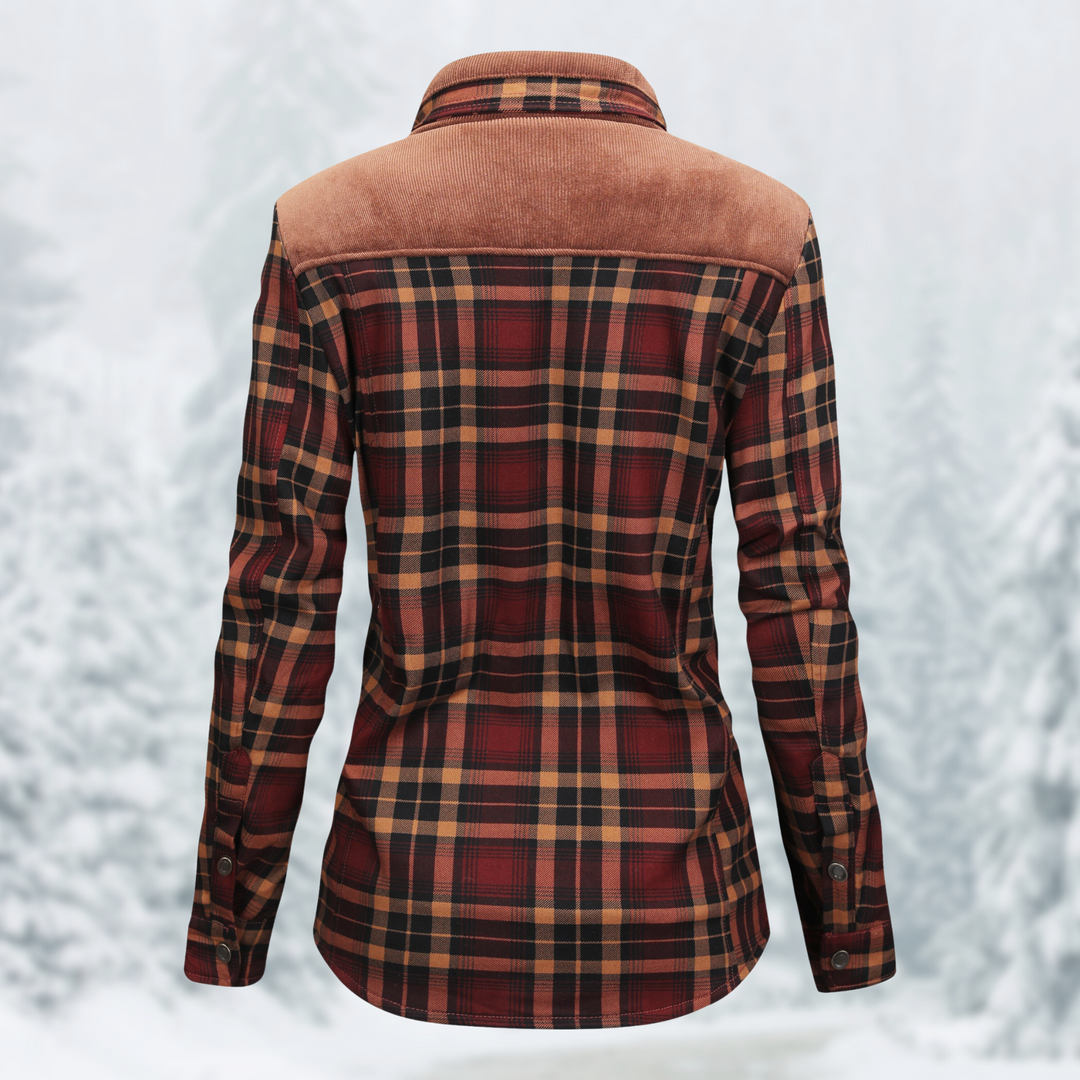 EB | Flanell Wanderjacke für Frauen