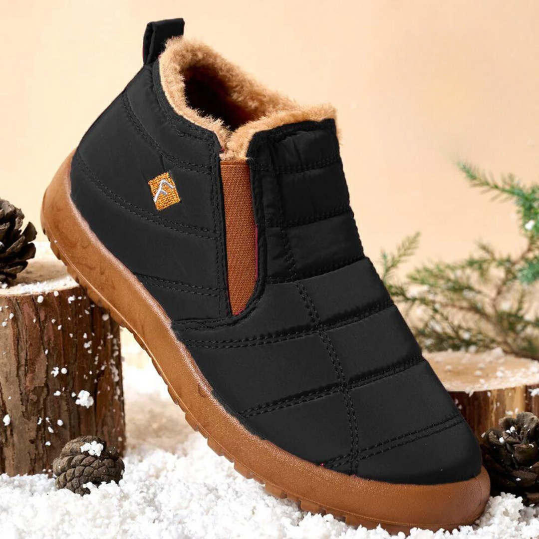 EB | Dicke Flanell-Schnee Boots für Den Winter