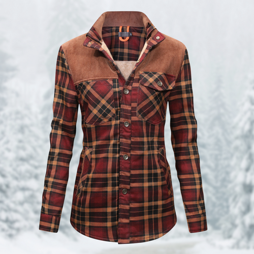 EB | Flanell Wanderjacke für Frauen