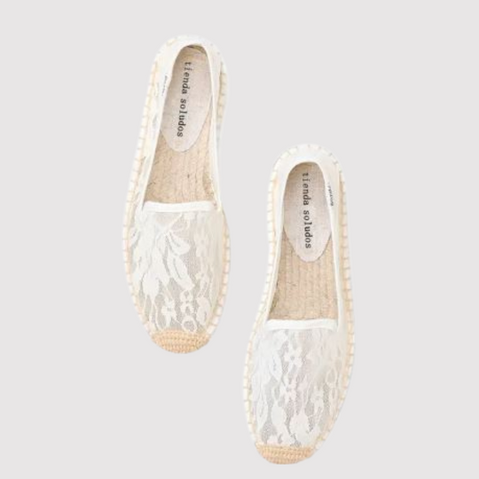 Bequeme Handmade Gewebte Stickerei Schnürschuh EB