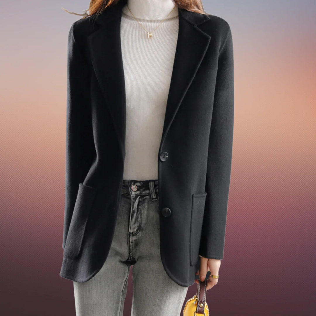 EB | Dickes Tweed Herbstblazer für Damen