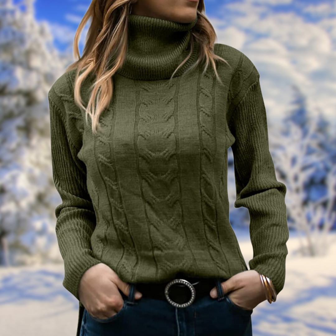 EB | Rollkragenpullover mit Schlichtem Stil