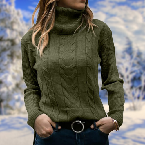 EB | Rollkragenpullover mit Schlichtem Stil