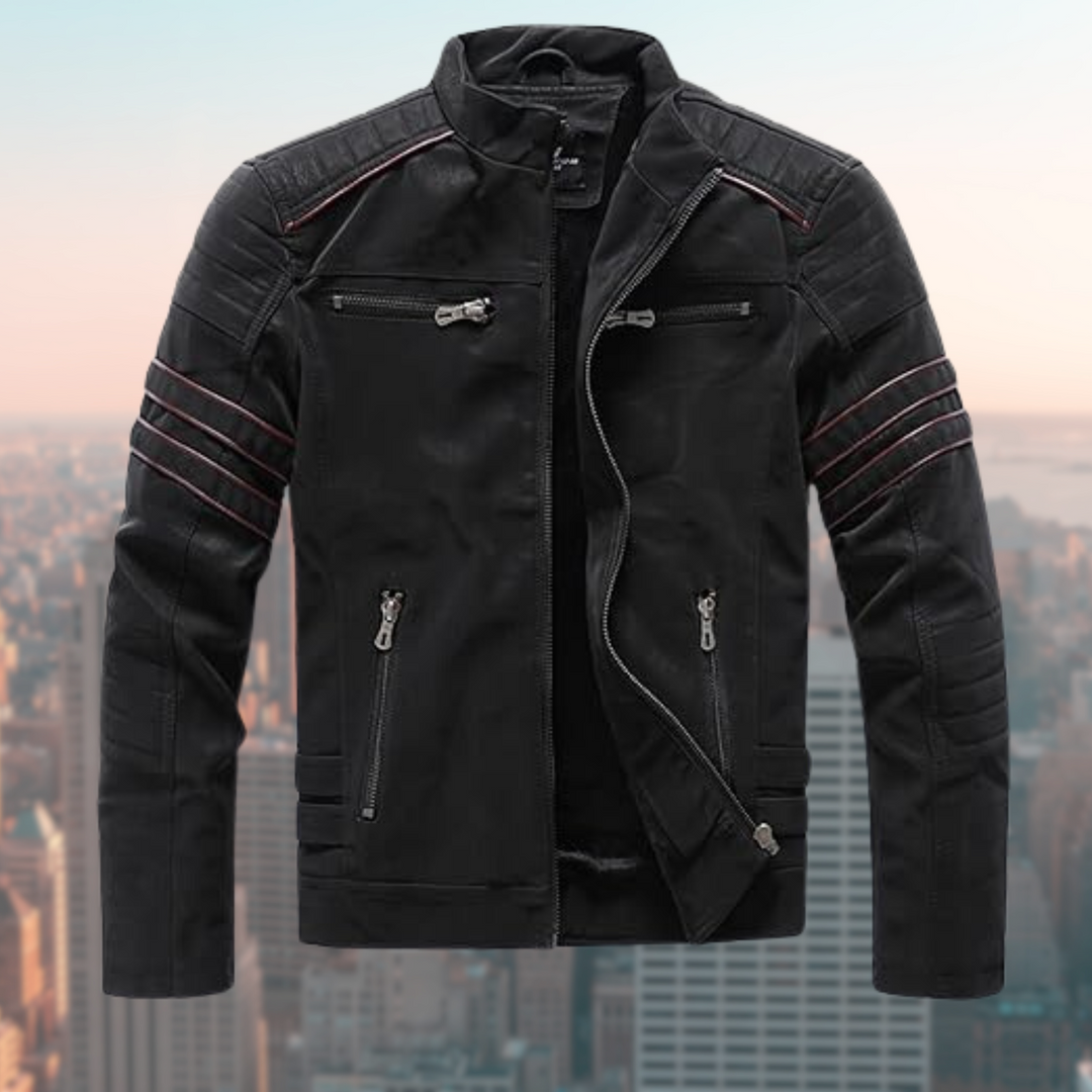 EB | Lederjacke mit Zeitlosem Stil