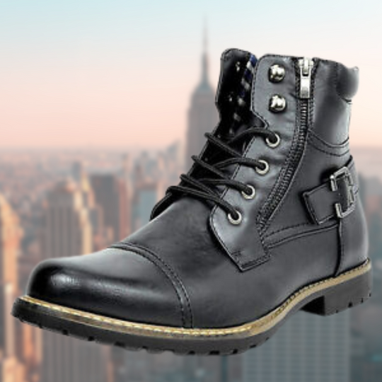 EB | Leder Motorradstiefel für Männer