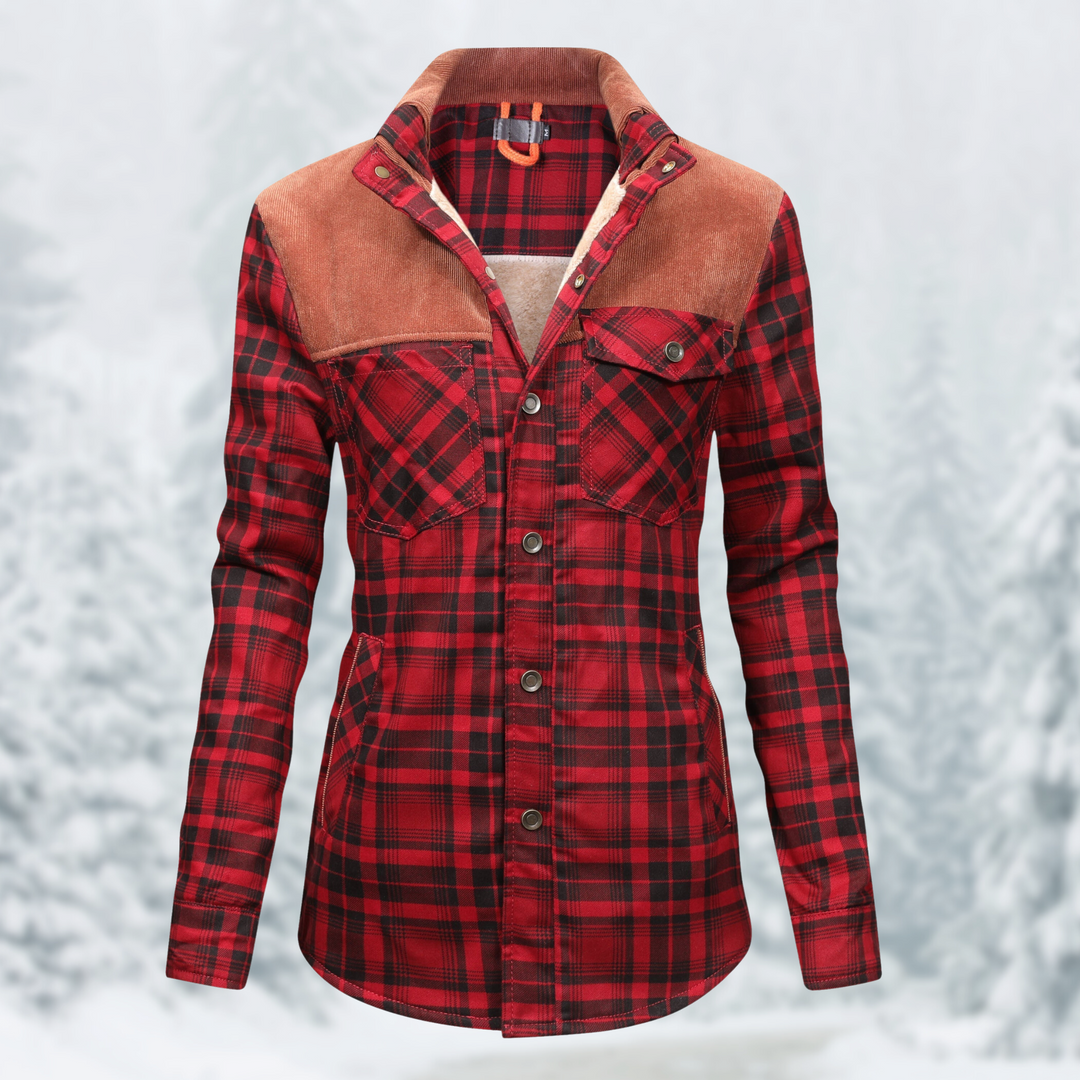 EB | Flanell Wanderjacke für Frauen