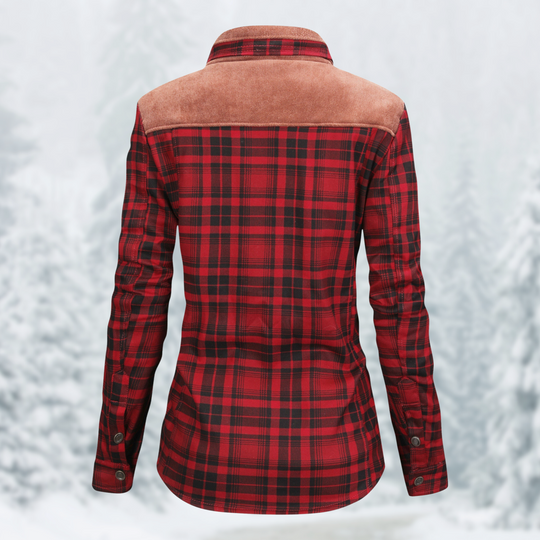 EB | Flanell Wanderjacke für Frauen