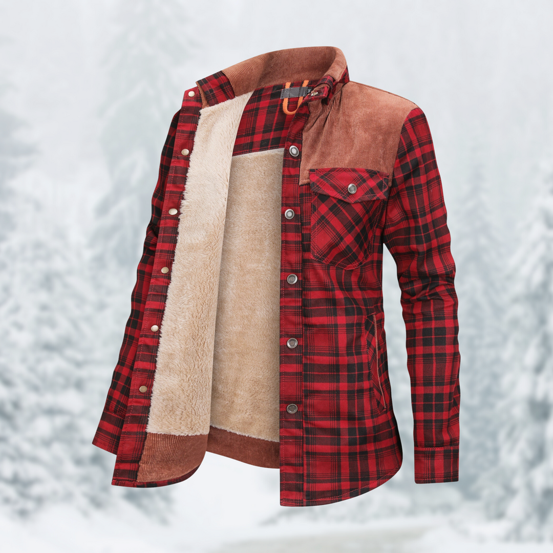EB | Flanell Wanderjacke für Frauen