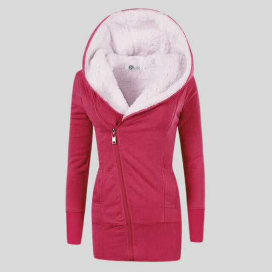 EB | Fleece-Cardigan mit Kapuze