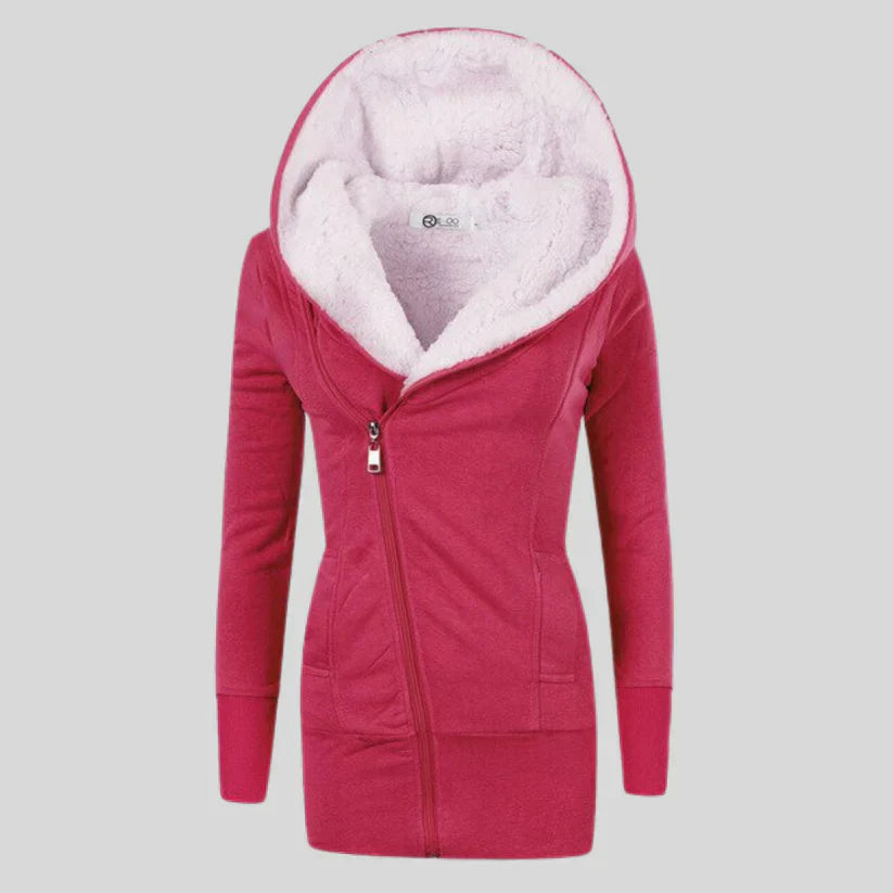 EB | Fleece Cardigan mit Kapuze