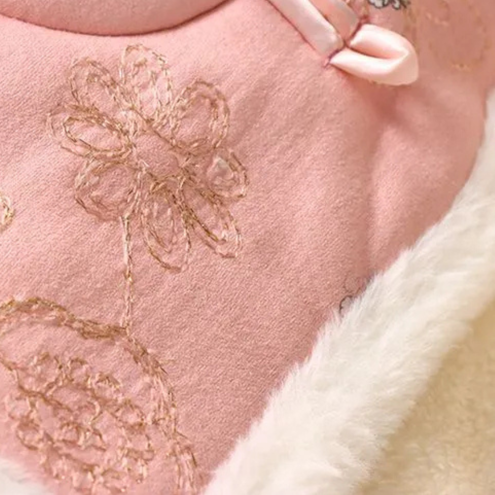 EB | Warme Blumenjacke für Damen