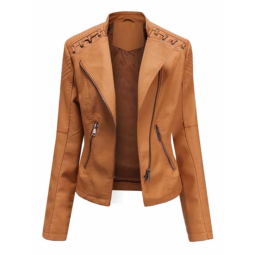 EB | Leder Damenjacke