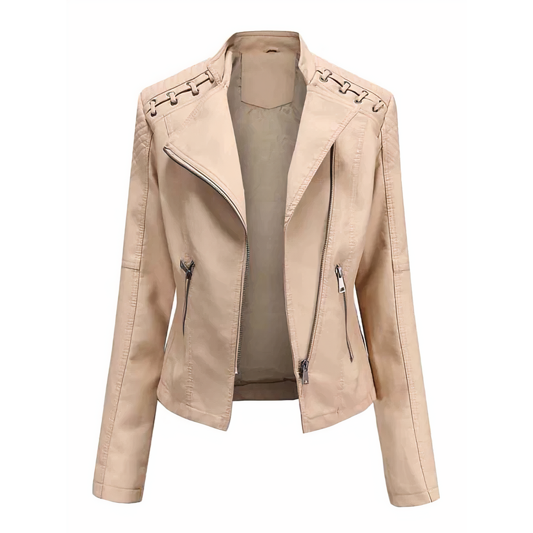 EB | Leder Damenjacke