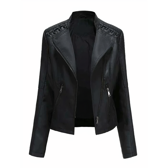 EB | Leder Damenjacke