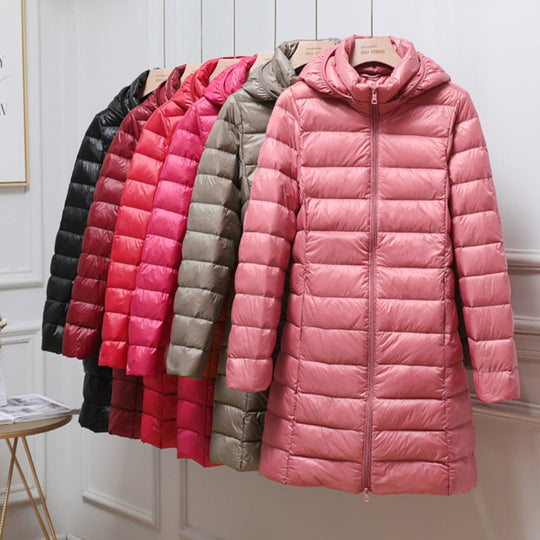 EB | Wattierte Winterjacke mit Kapuze für Damen