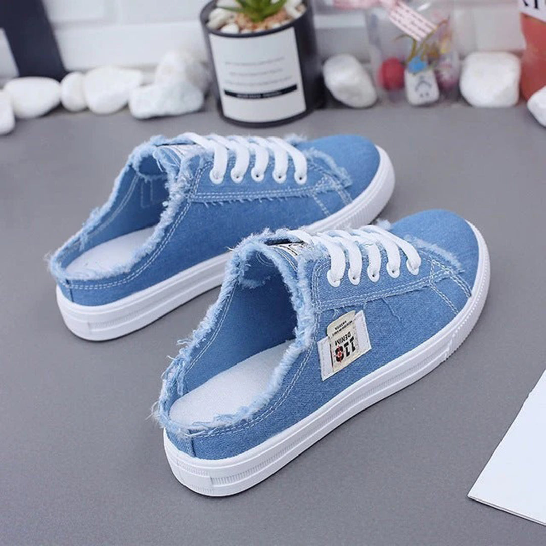 Modische slip-on sneakers für frauen EB
