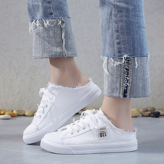 Modische slip-on sneakers für frauen EB