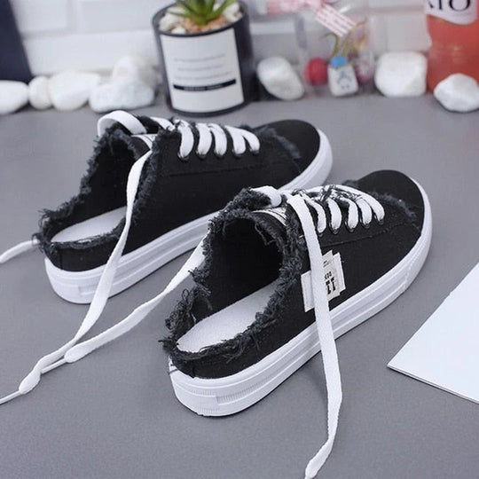 Modische slip-on sneakers für frauen EB