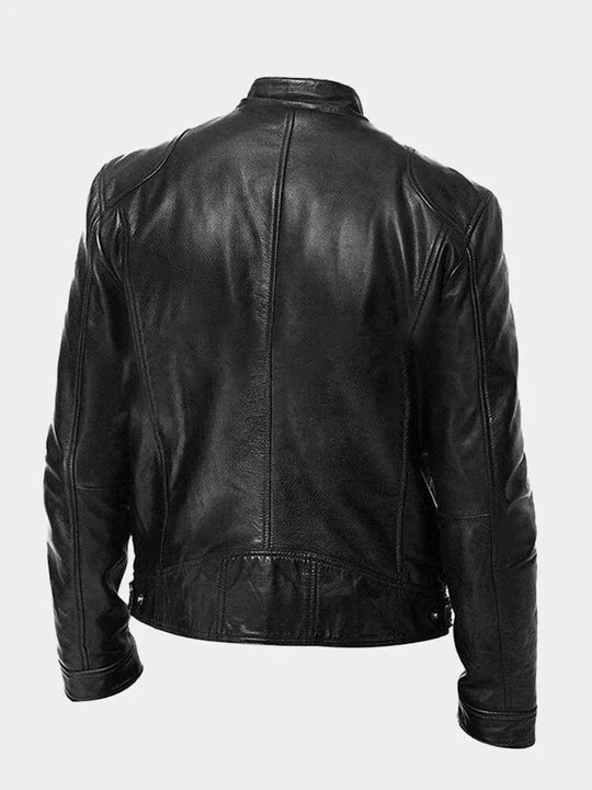 Herren Jacke mit Innenfutter, Taschen und verstellbaren Bündchen – Freizeit- und Alltagsjacke