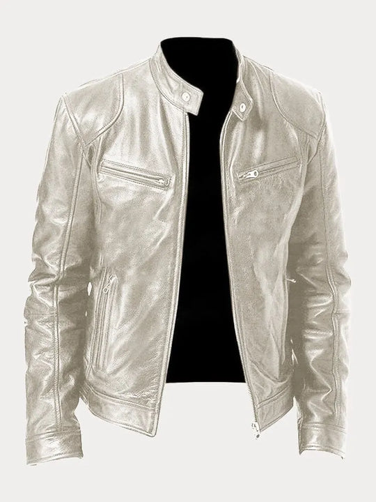 EB | Lässige Lederjacke: Zeitloser Stil und Komfort