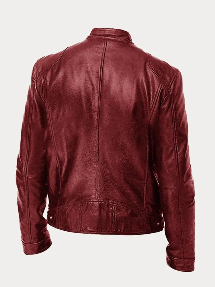 EB | Lässige Lederjacke: Zeitloser Stil und Komfort