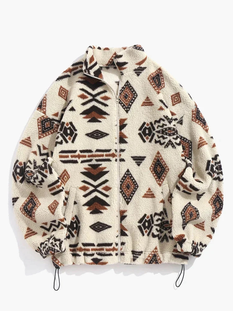 EB | Pullover mit Ethnischem Druck