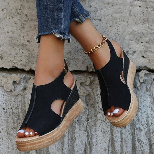 EB | Orthopädische Keil Sandalen für Den Sommer