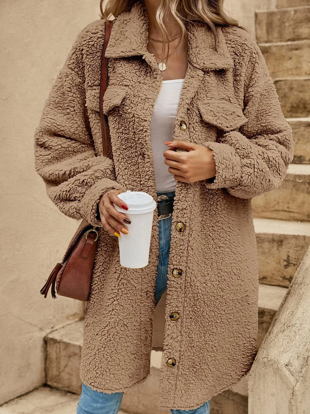 EB | Herbst & Winter Fleece dicke Jacke