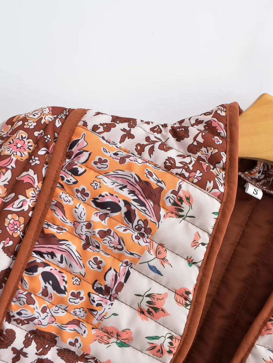 EB | Wintermantel mit Blumenmuster