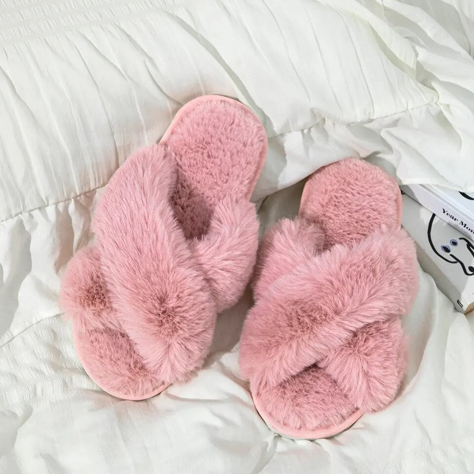 Megan Crossband Hausschuhe | Warm & Stilvoll EB