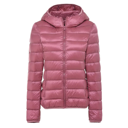EB | Steppjacke mit Kapuze - Leichte Übergangsjacke für Alltag und Outdoor