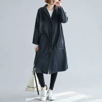 EB | Denim-Trenchcoat